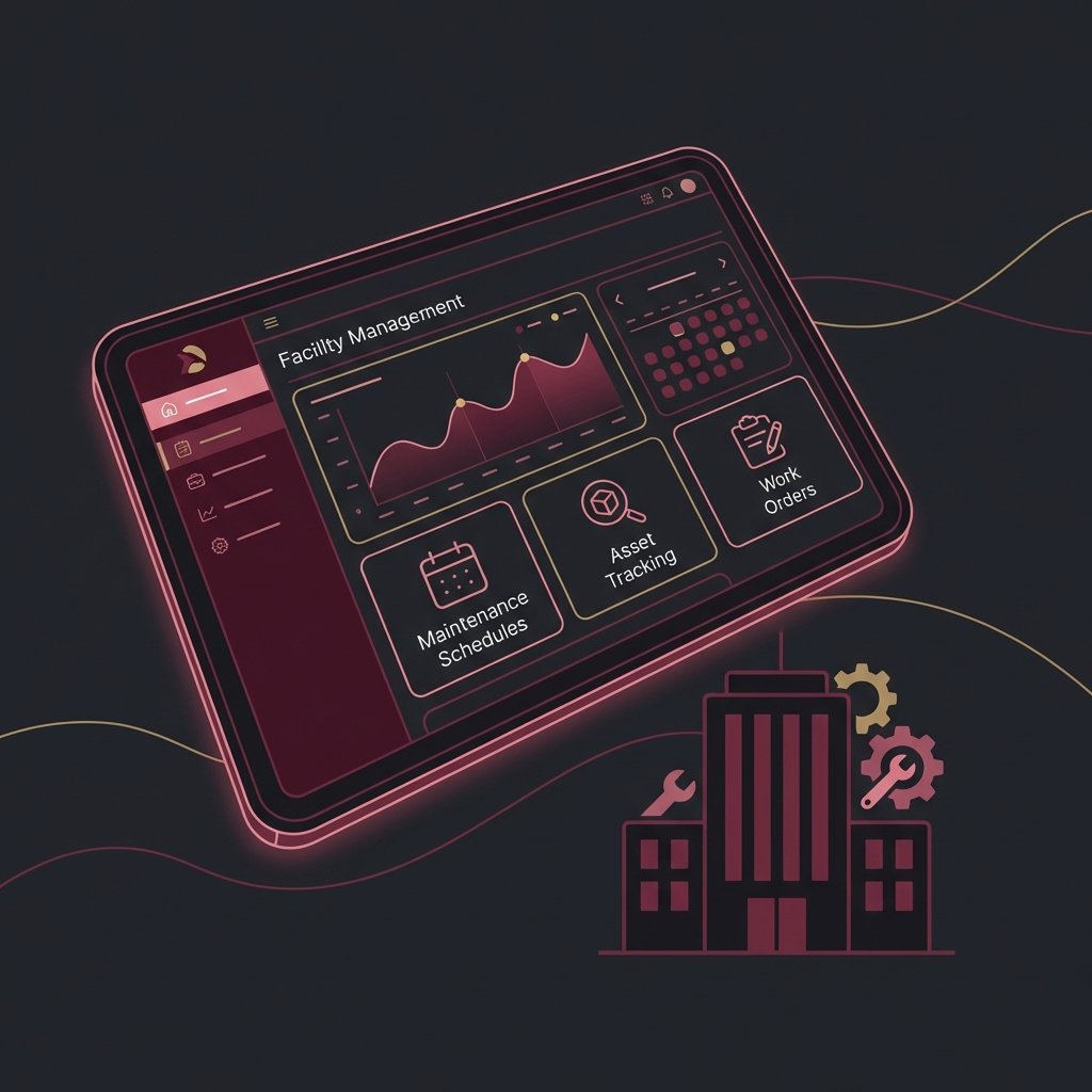 Odoo facility management dashboard