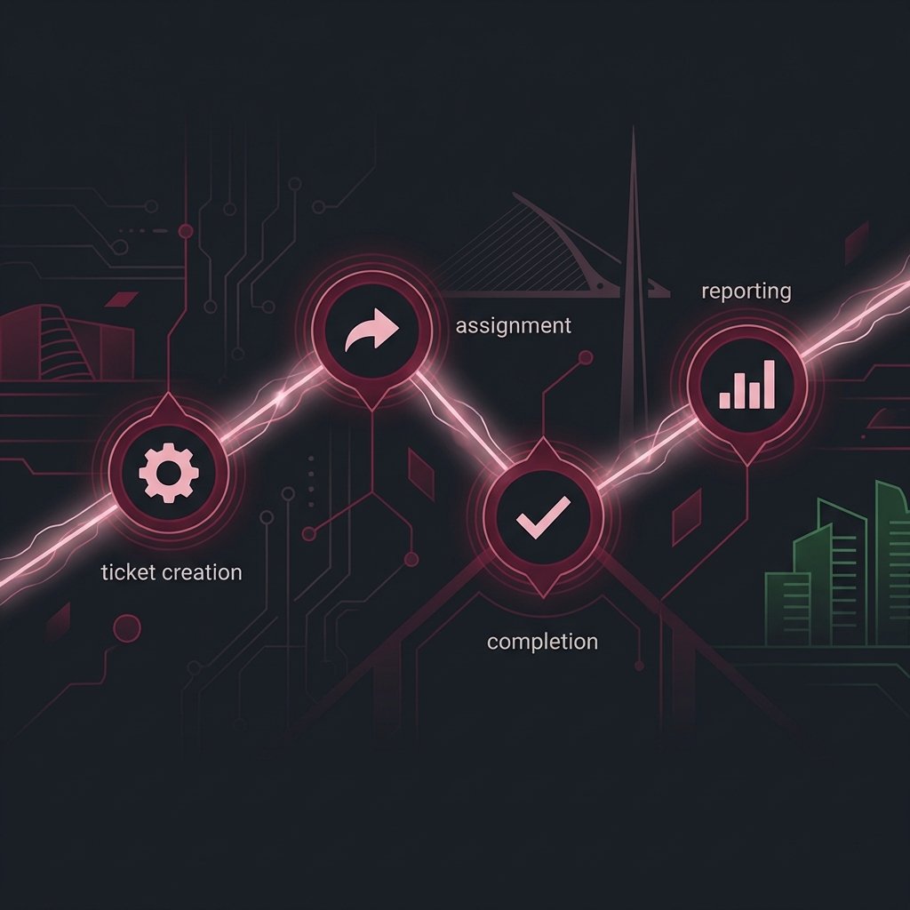 Automated maintenance workflow with Odoo