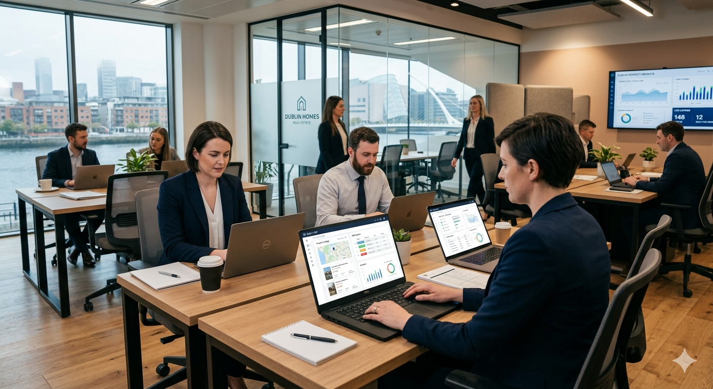 Odoo real estate brokerage Ireland hero image