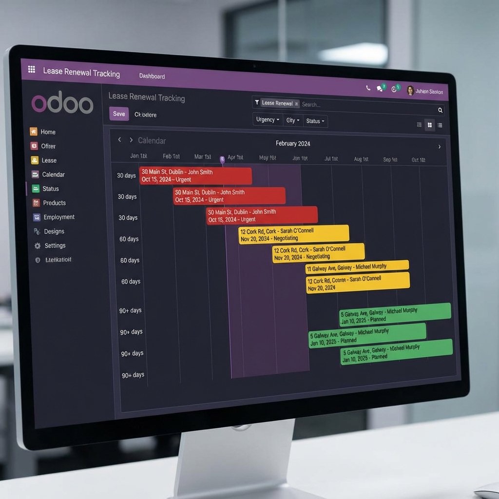Lease Renewal Tracking Dashboard